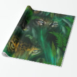 Jungle Eyes Art Gift Wrap