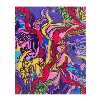 ‘Jungle Fever’ Acrylic Print Canvas Art