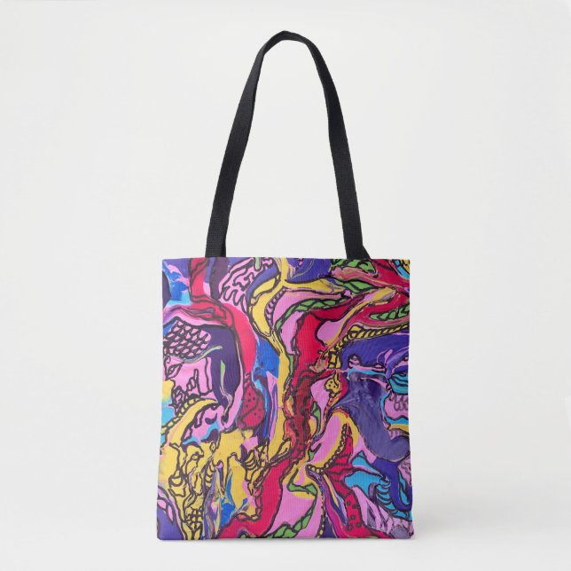 ‘Jungle Fever’ Design Tote Bag (Front)