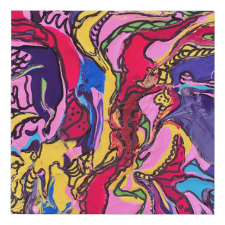 ‘Jungle Fever’ Faux Wrapped Canvas Print