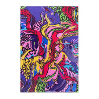 ‘Jungle Fever’ Print Acrylic Canvas Art