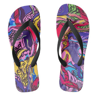 ‘Jungle Fever’ Printed Flip Flops