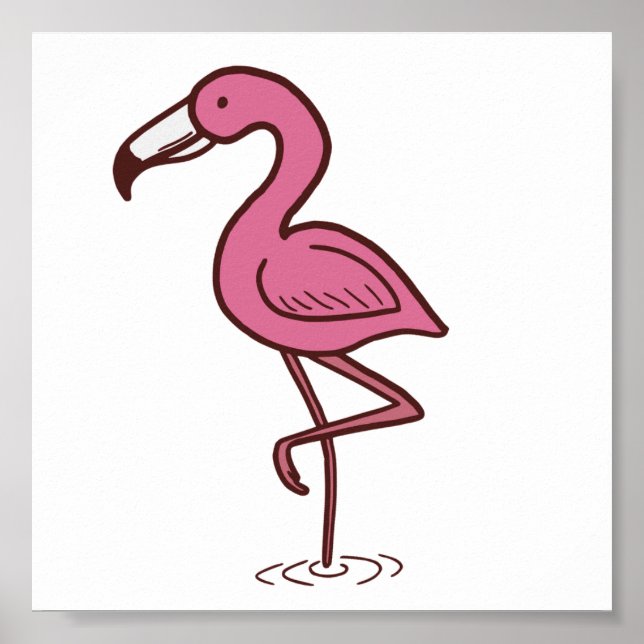 Jungle Flamingo Tiny Print (Front)