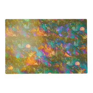 “Jungle Flower” Laminated PlaceMat