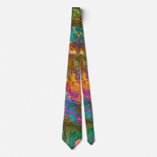Jungle Flower Neck Tie