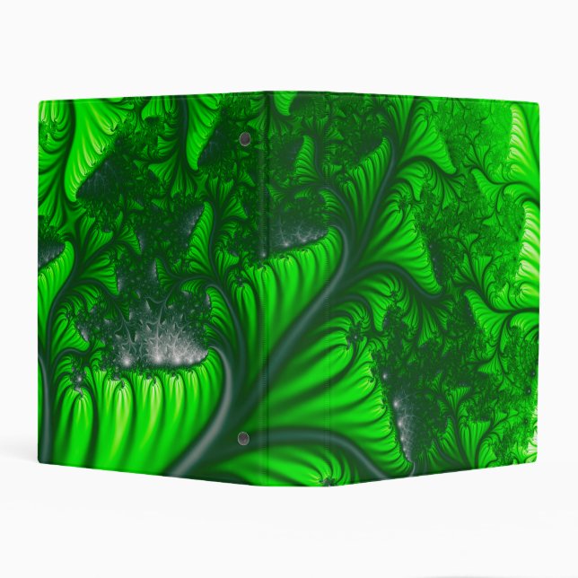 Jungle fractal mini binder (Background)