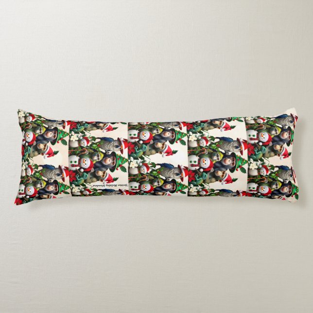 "Jungle Friends Forever" Body Pillow (Front)