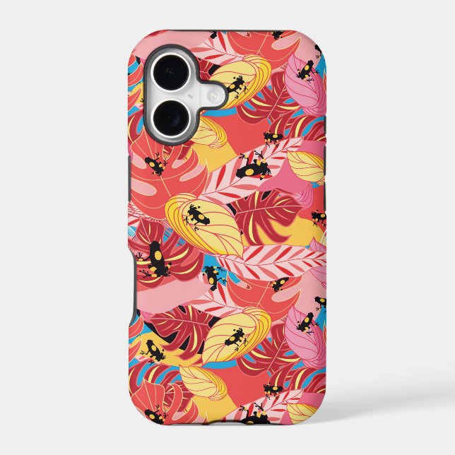 Jungle Frogs Iphone Case (Back)