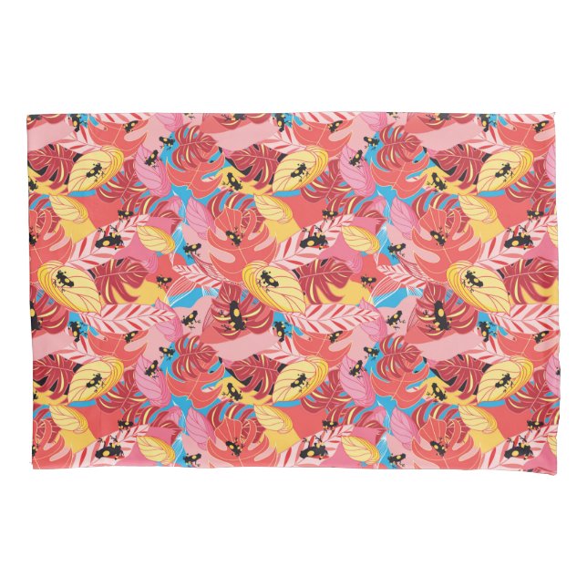 Jungle Frogs Pillowcase (Front-Left)