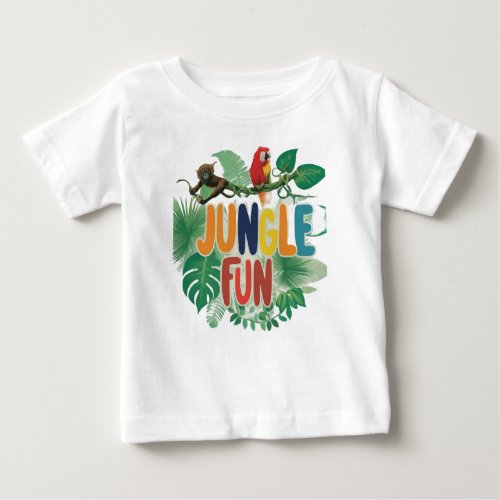 Jungle Fun Baby T_Shirt