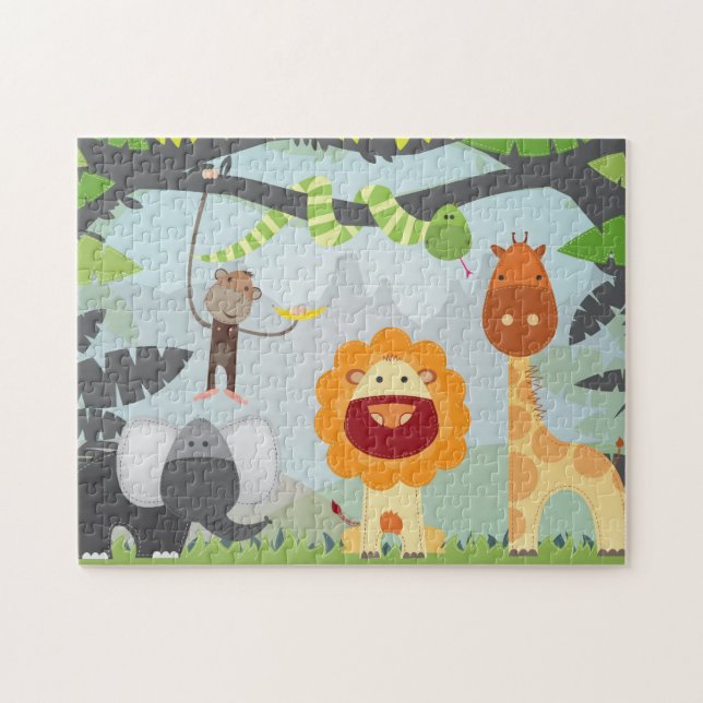 Jungle Fun Jigsaw Puzzle (Horizontal)