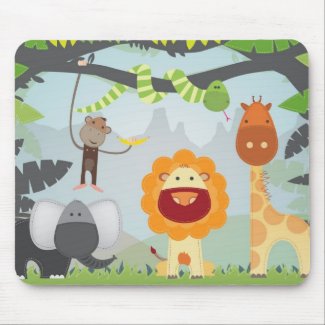 Adorable Animals Mouse Pads