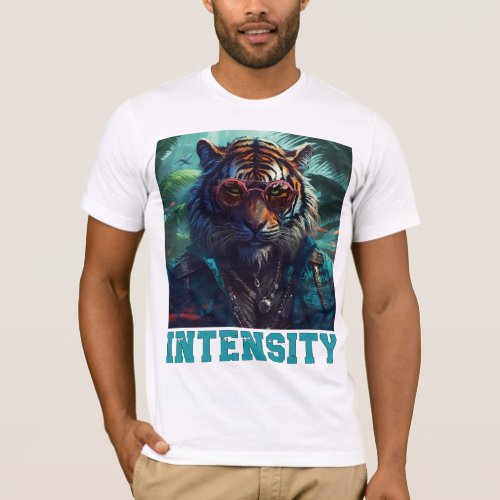 Jungle Fury The Fearless Feline Mercenary T_Shirt