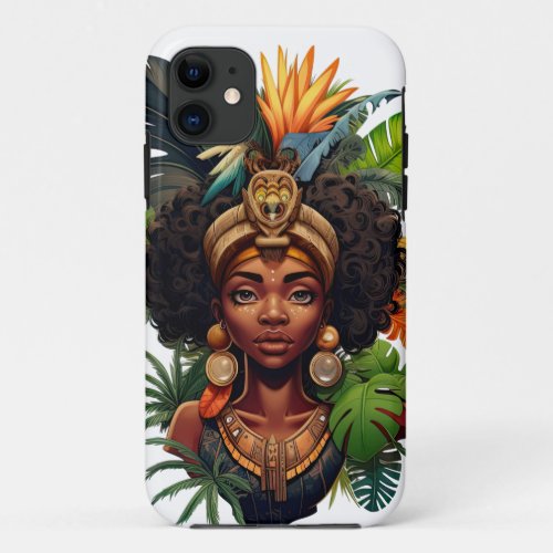 Jungle Girl iPhone 11 Case