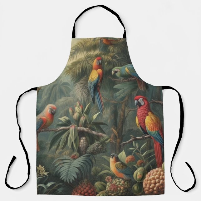 Jungle Harvest Masterpiece All Over Print Apron (Front)
