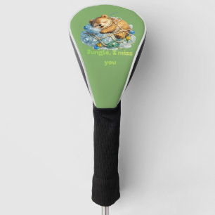 Jungle, I Miss You – Bear Golf Head Cover