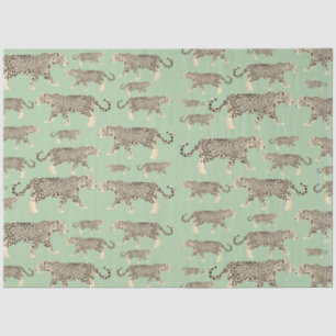 Jungle Jaguar Animal Pattern Tissue Paper