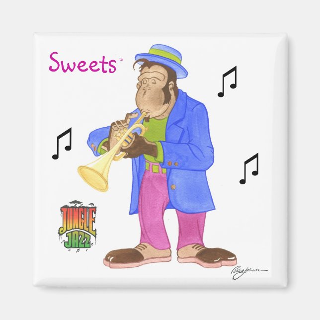 Jungle Jazz Magnet (Front)
