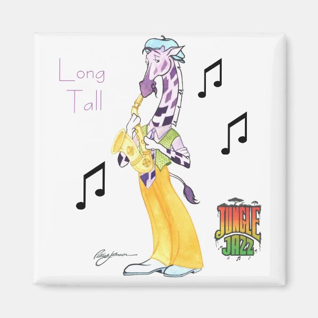 Jungle Jazz Magnet (Front)