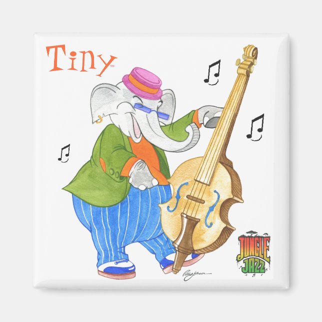 Jungle Jazz Magnet (Front)