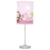 Jungle Jill/Girl Animals Baby Nursery Lamp (Front)