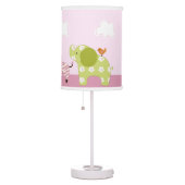 Jungle Jill/Girl Animals Baby Nursery Lamp (Right)