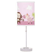 Jungle Jill/Girl Animals Baby Nursery Lamp (Front)
