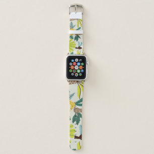 Jungle Joy: Cartoon Animal Fun Apple Watch Band