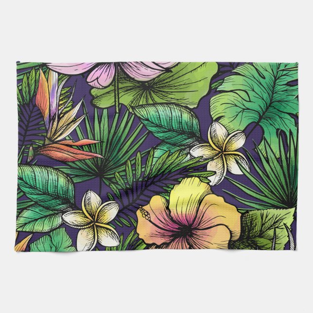 Jungle Kitchen Towel (Horizontal)