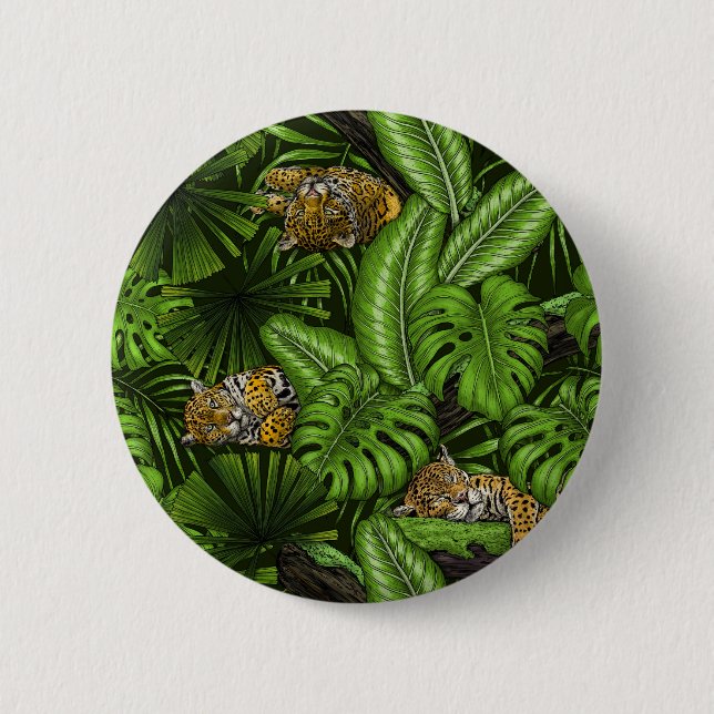 Jungle kitties button (Front)