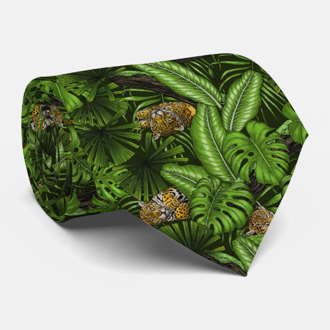 Jungle kitties neck tie (Rolled)