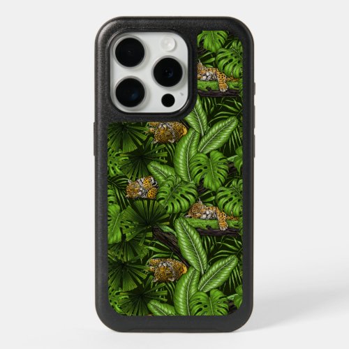 Jungle kitties iPhone 15 pro case