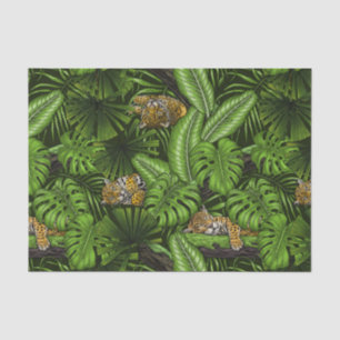 Jungle kitties tissue paper
