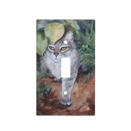 Jungle Kitty Light Switch Cover