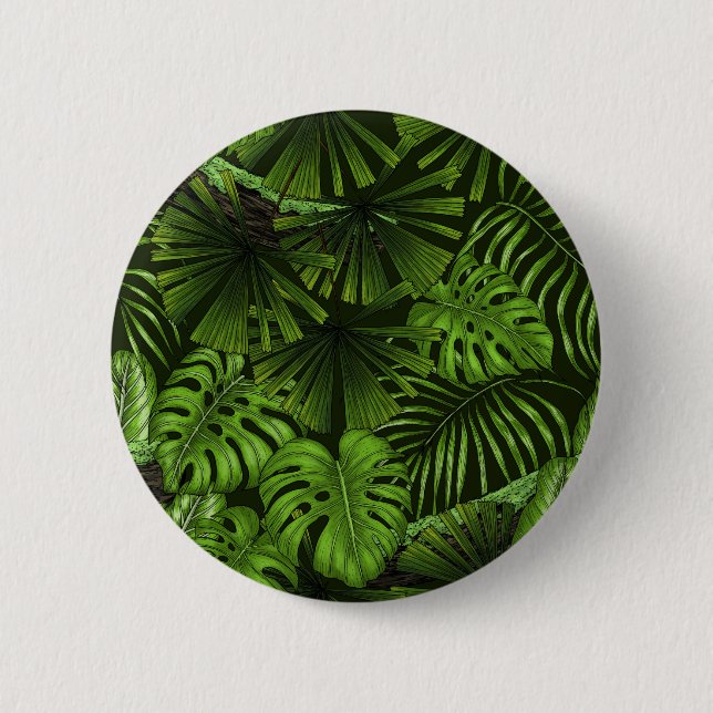 Jungle leaves button (Front)