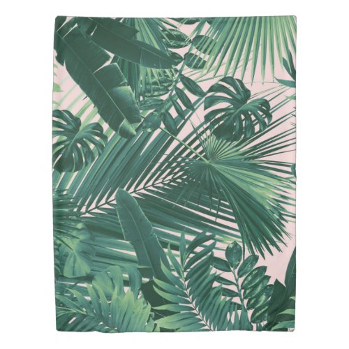 Jungle Leaves Siesta 1 Duvet Cover