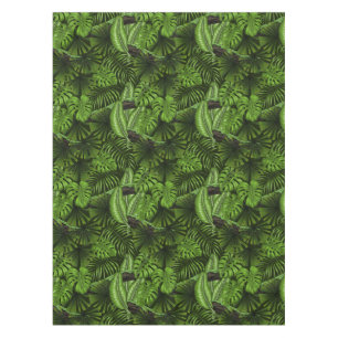 Jungle leaves tablecloth