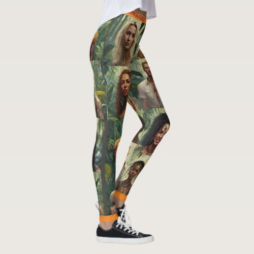 JUNGLE LEGGINGS FOR WILD AND AUTHENTIC PEOPLE