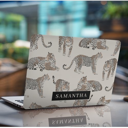 Jungle Leopard Wild Animal Pattern   HP Laptop Skin