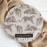Jungle Leopard Wild Animal Pattern   Paper Plates<br><div class="desc">Jungle Leopard Wild Animal Pattern</div>