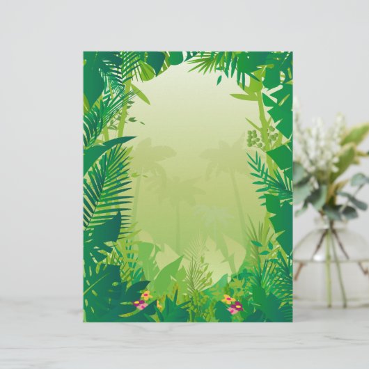 Jungle Letterhead (Standing Front)