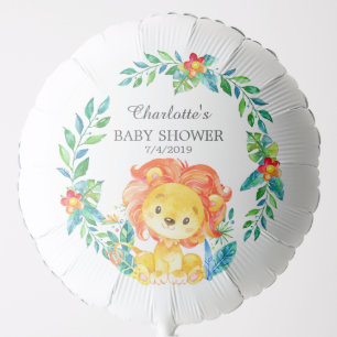 Jungle Lion Baby Shower Balloon
