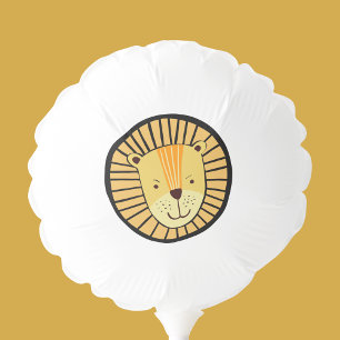 Jungle Lion Kids Birthday Balloon