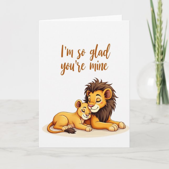 Jungle Love Mothers Day Card (Front)