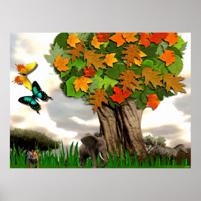 Jungle Love Print (Front)