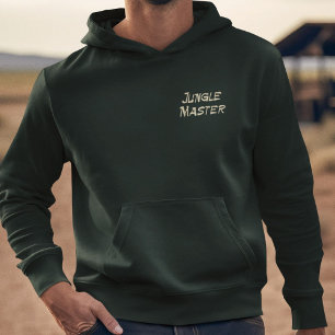Jungle Master Embroidered Hoodie