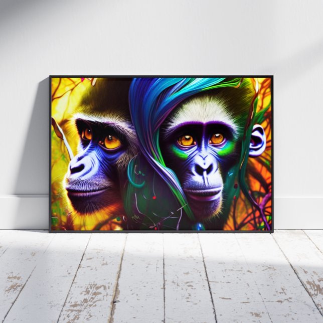 Jungle Monkey Poster (Creator Uploaded)