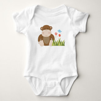 Jungle Monkey Toddler and Baby Romper