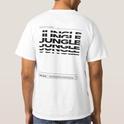 Jungle Music Dance Culture DJ Raving T_shirt