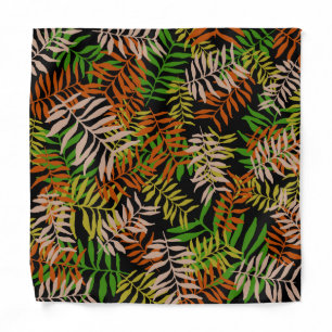 JUNGLE NATURE LEAVES  BANDANA